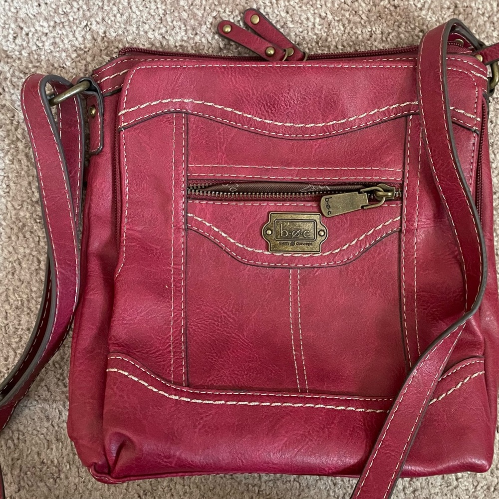 BOC bag. Very nice red color.